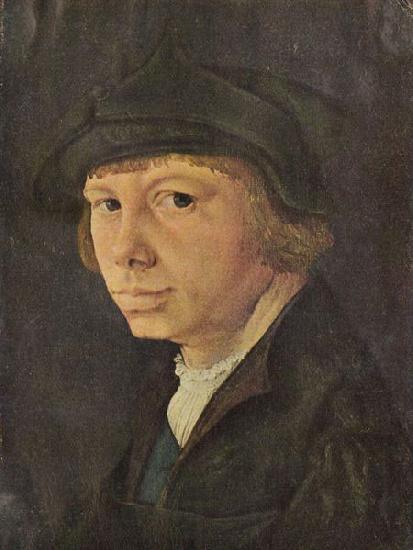 Lucas van Leyden Self-portrait oil painting picture